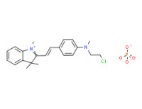 2-[2-[4-[(2-chloroethyl)methylamino]phenyl]vinyl]-1,3,3-trimethyl-3H-indolium dihydrogen phosphate