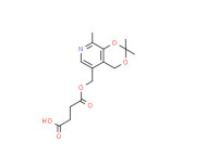 [(2,2,8-trimethyl-4H-1,3-dioxino[4,5-c]pyridin-5-yl)methyl] hydrogen succinate