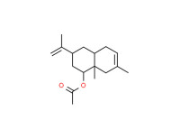 1,2,3,4,4a,5,8,8a-octahydro-7,8a-dimethyl-3-(1-methylvinyl)-1-naphthyl acetate