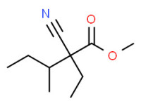 Methyl 2-cyano-2-ethyl-3-methylvalerate