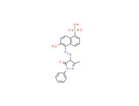 5-[(4,5-dihydro-3-methyl-5-oxo-1-phenyl-1H-pyrazol-4-yl)azo]-6-hydroxynaphthalene-1-sulphonic acid