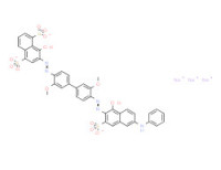 Trisodium 4-hydroxy-3-[[4'-[[1-hydroxy-6-(phenylamino)-3-sulphonato-2-naphthyl]azo]-3,3'-dimethoxy[1,1'-biphenyl]-4-yl]azo]naphthalene-1,5-disulphonate
