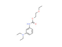 2-ethoxyethyl [3-(diethylamino)phenyl]carbamate