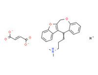 [3-benzofuro[2,3-c][1]benzoxepin-12(6H)-ylidenepropyl]dimethylammonium hydrogen fumarate