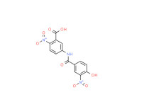 5-[(4-hydroxy-5-nitrobenzoyl)amino]-2-nitrobenzoic acid