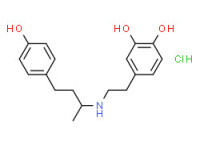 4-[2-[[3-(p-hydroxyphenyl)-1-methylpropyl]amino]ethyl]pyrocatechol hydrochloride