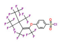 p-[[4,4,5,5,5-pentafluoro-3-(pentafluoroethyl)-1,2,3-tris(trifluoromethyl)pent-1-enyl]oxy]benzenesulphonyl chloride