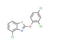 4-chloro-2-(2,4-dichlorophenoxy)benzothiazole