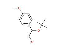 1-[2-bromo-1-(1,1-dimethylethoxy)ethyl]-4-methoxybenzene