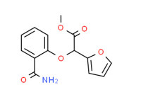 Methyl a-[2-(aminocarbonyl)phenoxy]furan-2-acetate