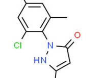 5-amino-2-(2-chloro-4,6-dimethylphenyl)-2,-dihydro-3H-pyrazol-3-one