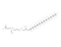 (2-carboxylatoethyl)(dimethyl)[3-[(4,4,5,5,6,6,7,7,8,8,9,9,10,10,11,11,12,12,13,13,14,14,15,15,15-pentacosafluoro-2-hydroxypentadecyl)amino]propyl]ammonium