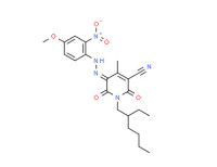 1-(2-ethylhexyl)-1,2-dihydro-6-hydroxy-5-[(4-methoxy-2-nitrophenyl)azo]-4-methyl-2-oxonicotinonitrile