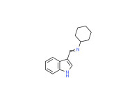N-(1H-indol-3-ylmethylene)cyclohexylamine