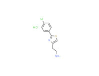 2-(2-(4-chlorophenyl)thiazol-4-yl)ethan-1-amine hydrochloride
