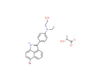 6-bromo-2-[4-[ethyl(2-hydroxyethyl)amino]phenyl]-1-methylbenz[cd]indolium lactate