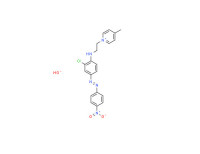1-[2-[[2-chloro-4-[(4-nitrophenyl)azo]phenyl]amino]ethyl]-4-methylpyridinium hydroxide