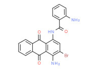 2-amino-N-(4-amino-3-bromo-9,10-dihydro-9,10-dioxo-1-anthryl)benzamide