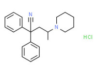 ?-methyl-a,a-diphenylpiperidine-1-butyronitrile monohydrochloride