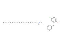 Ethylhexadecyldimethylammonium 2-benzyl-4-chlorophenolate