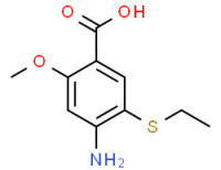 4-amino-5-(ethylthio)-o-anisic acid