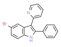 5-bromo-2-phenyl-3-(2-pyridyl)-1H-indole