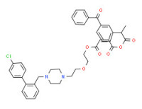 2-(3-benzoylphenyl)propionoyl 2-[2-[4-[(4-chlorophenyl)benzyl]piperazin-1-yl]ethoxy]ethyl maleate
