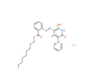 1-[1,2-dihydro-6-hydroxy-4-methyl-5-[[2-[(nonyloxy)carbonyl]phenyl]azo]-2-oxo-3-pyridyl]pyridinium chloride