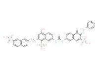 4-hydroxy-7-[[[[5-hydroxy-6-(phenylazo)-7-sulpho-2-naphthyl]amino]carbonyl]amino]-2-[(7-sulpho-2-naphthyl)azo]naphthalenesulphonic acid