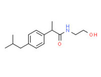 (±)-N-(2-hydroxyethyl)-2-[4-(2-methylpropyl)phenyl]propionamide