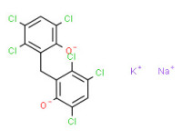 Potassium sodium 2,2'-methylenebis[3,4,6-trichlorophenolate]