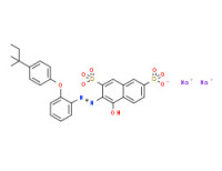 Disodium 4-hydroxy-3-[[2-[4-(tert-pentyl)phenoxy]phenyl]azo]naphthalene-2,7-disulphonate