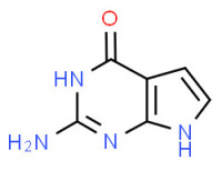 2-Amino-4-hydroxypyrrolo[2,3-d]pyrimidine