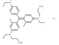 [4-[[4-(diethylamino)phenyl][4-[ethyl(2-hydroxyethyl)amino]-2-methylphenyl]methylene]-3-methyl-2,5-cyclohexadien-1-ylidene]ethyl(2-hydroxyethyl)ammonium chloride