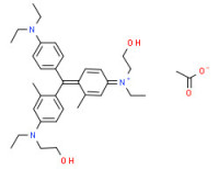 [4-[[4-(diethylamino)phenyl][4-[ethyl(2-hydroxyethyl)amino]-2-methylphenyl]methylene]-3-methyl-2,5-cyclohexadien-1-ylidene]ethyl(2-hydroxyethyl)ammonium acetate