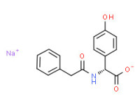 Sodium (R)-(4-hydroxyphenyl)(phenylacetamido)acetate