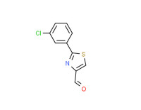 2-(3-chlorophenyl)-1,3-thiazole-4-carbaldehyde