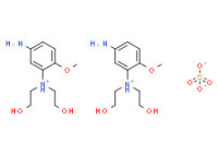 Bis[(5-amino-2-methoxyphenyl)bis(2-hydroxyethyl)ammonium] sulphate