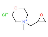 N-(2,3-epoxypropyl)-N-methylmorpholinium chloride