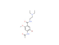 4-(acetylamino)-5-bromo-N-[2-(diethylamino)ethyl]-2-methoxybenzamide