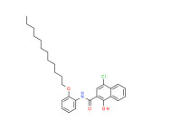 4-chloro-N-[2-(dodecyloxy)phenyl]-1-hydroxynaphthalene-2-carboxamide