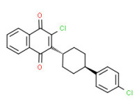 Trans-2-Chloro-3-[4-(4-chlorophenyl)cyclohexyl]-1,4-naphthalenedione