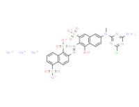 Trisodium 2-[[6-[(4-amino-6-chloro-1,3,5-triazin-2-yl)methylamino]-1-hydroxy-3-sulphonato-2-naphthyl]azo]naphthalene-1,5-disulphonate