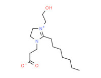 1-(2-carboxylatoethyl)-2-heptyl-4,5-dihydro-3-(2-hydroxyethyl)-1H-imidazolium