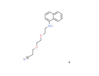 3-[2-[2-(1-naphthylamino)ethoxy]ethoxy]propiononitrile