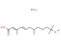 Ammonium (2E,4E)-(±)-11-methoxy-3,7,11-trimethyldodeca-2,4-dienoate