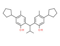 2,2'-(2-methylpropylidene)bis[5-cyclopentyl-p-cresol]
