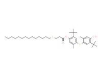 2-(1,1-dimethylethyl)-4-[[5-(1,1-dimethylethyl)-4-hydroxy-2-methylphenyl]thio]-5-methylphenyl 3-(tetradecylthio)propionate