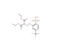 Diethyl hydrogen [[2-sulpho-5-(trifluoromethyl)phenyl]azo]malonate