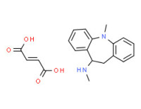 10,11-dihydro-5-methyl-10-(methylammonio)-5H-dibenz[b,f]azepinium fumarate